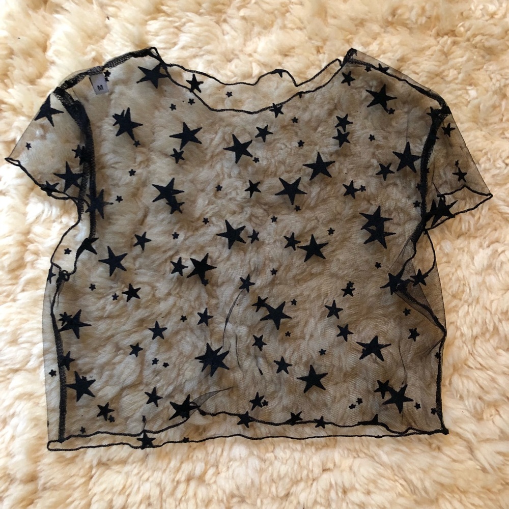 Sheer Crop Top
